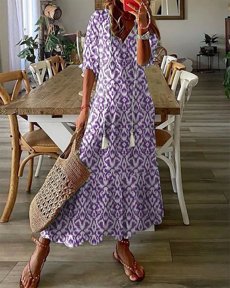 LM | Elegant summer maxi dress