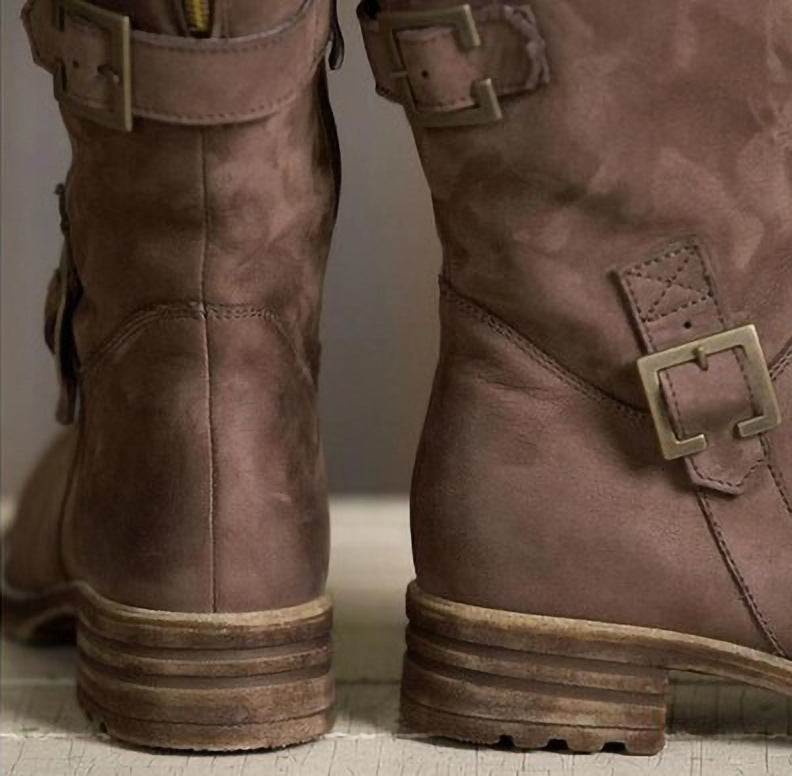 Classic Orthopedic Boots with Timeless Style