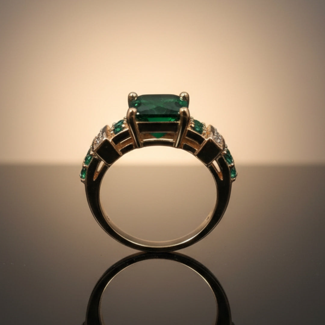 Classic Gold Ring with Timeless Appeal