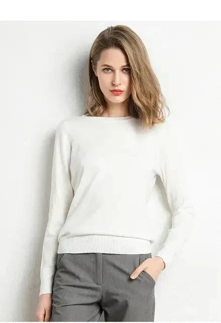 LM | Knitted sweater for women