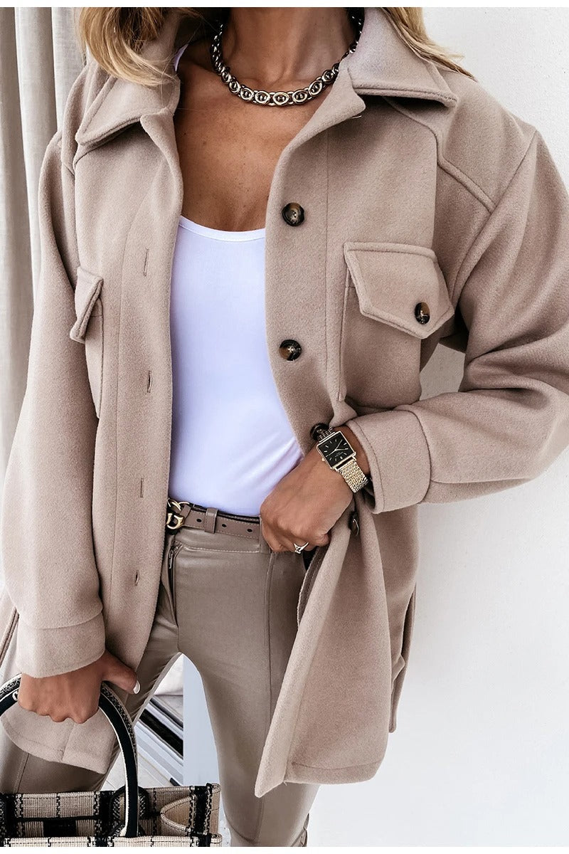 LM | Ladies spring jacket with belt