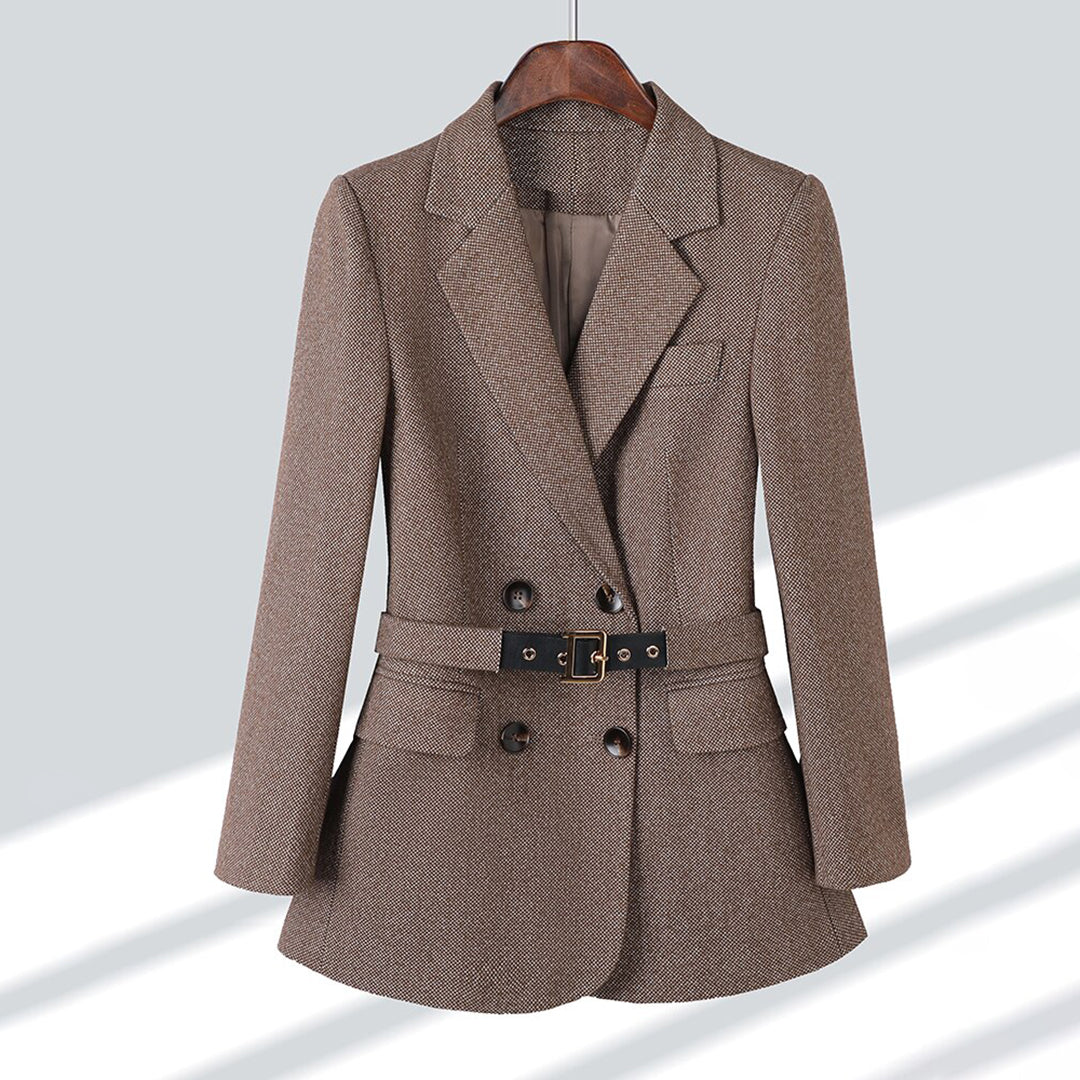 LM | Elegant blazer with belt