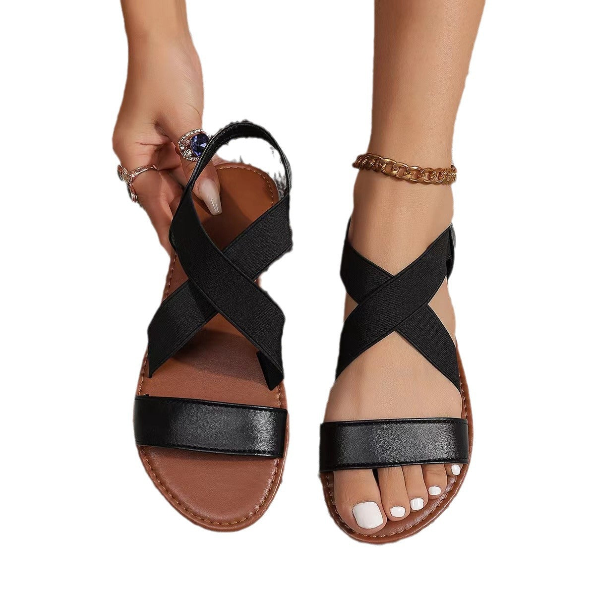 Graceful Orthopedic Sandals for Modern Look