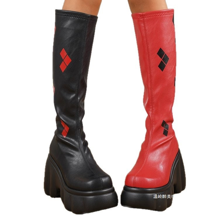 Chic Orthopedic Boots with Unique Design