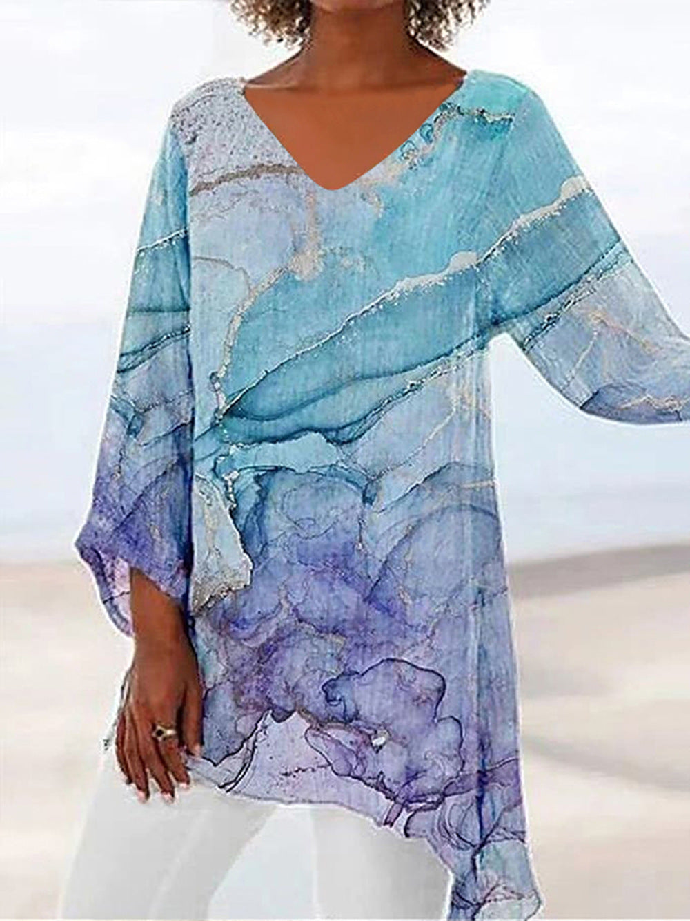 LM | Simple and stylish winter blouse