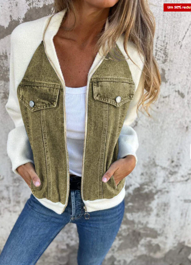 LM | modern jacket with denim
