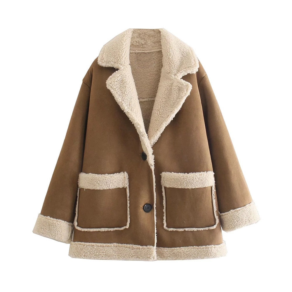 LM | KatherinesJacket I Fleece jacket with wool for women