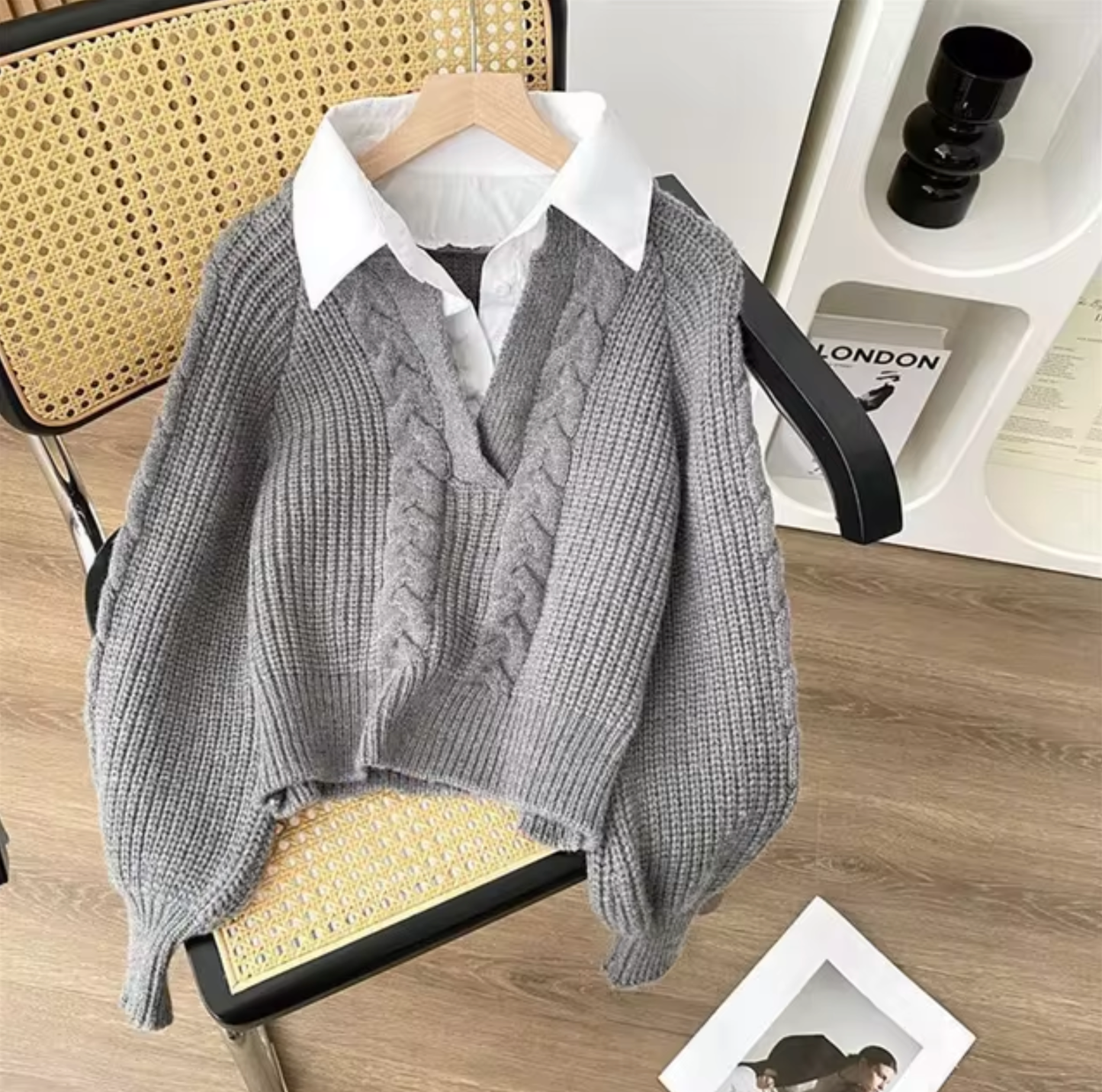 Timeless Vintage Style Jumper