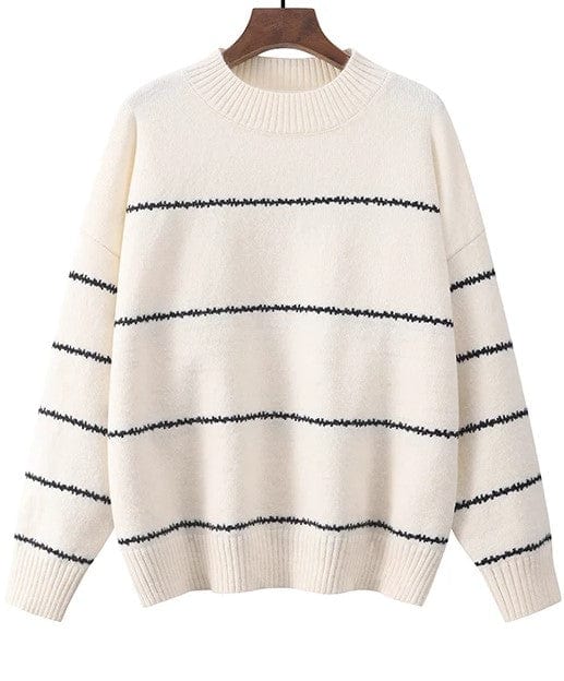 LM | Striped knitted cute sweater