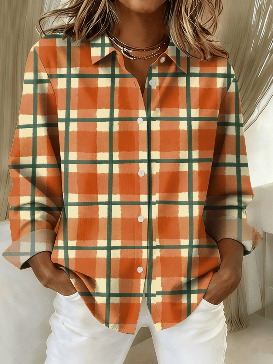 Women'S Casual Loose Printed Shirt