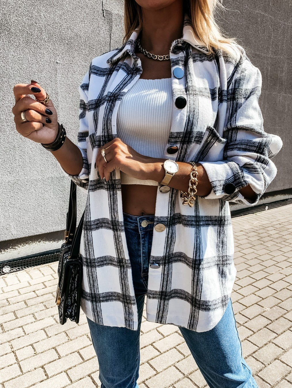 LM | MariasJacket I Checked jacket for women