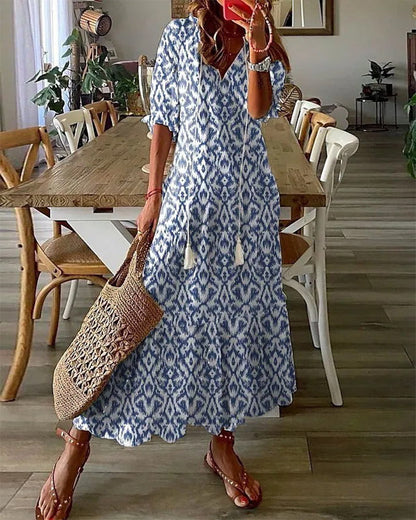 LM | Elegant summer maxi dress