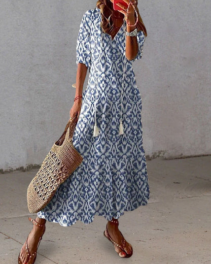 LM | Elegant summer maxi dress