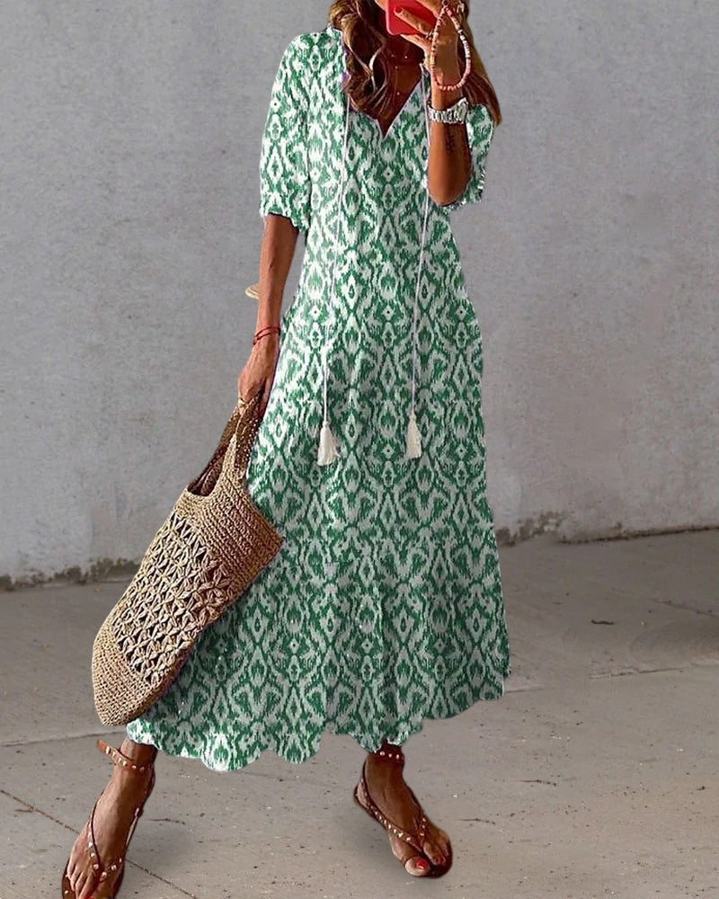 LM | Elegant summer maxi dress