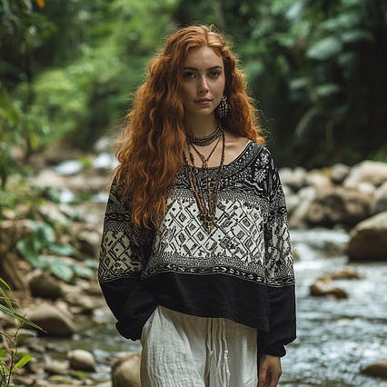 Timeless Vintage Style Blouse