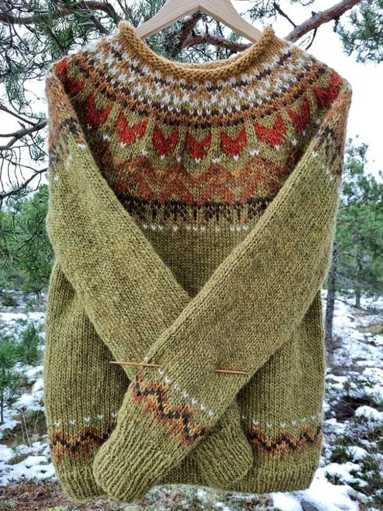 Timeless Vintage Style Jumper