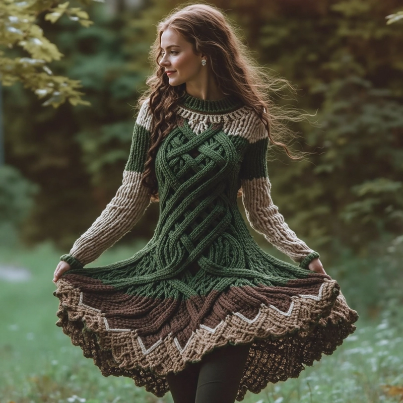 Timeless Vintage Style Jumper
