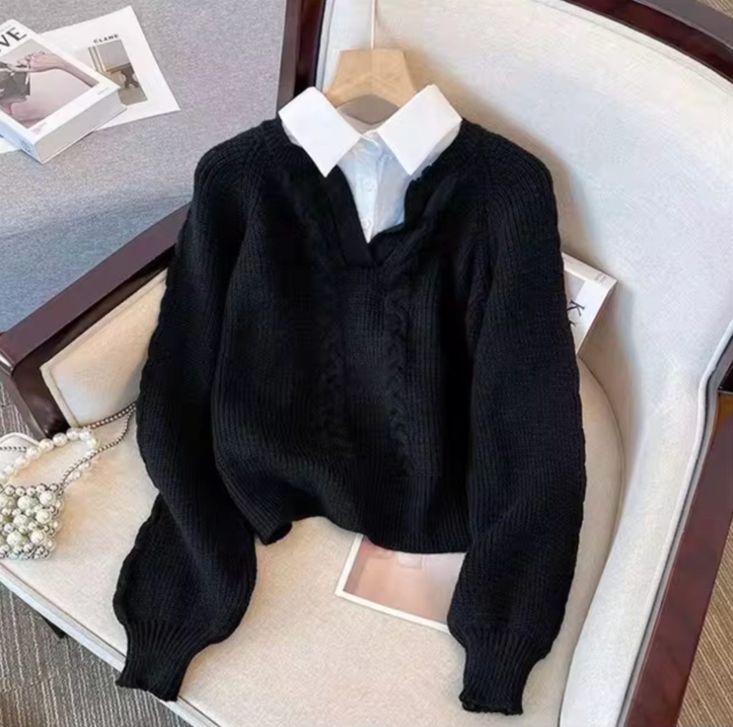 Timeless Vintage Style Jumper