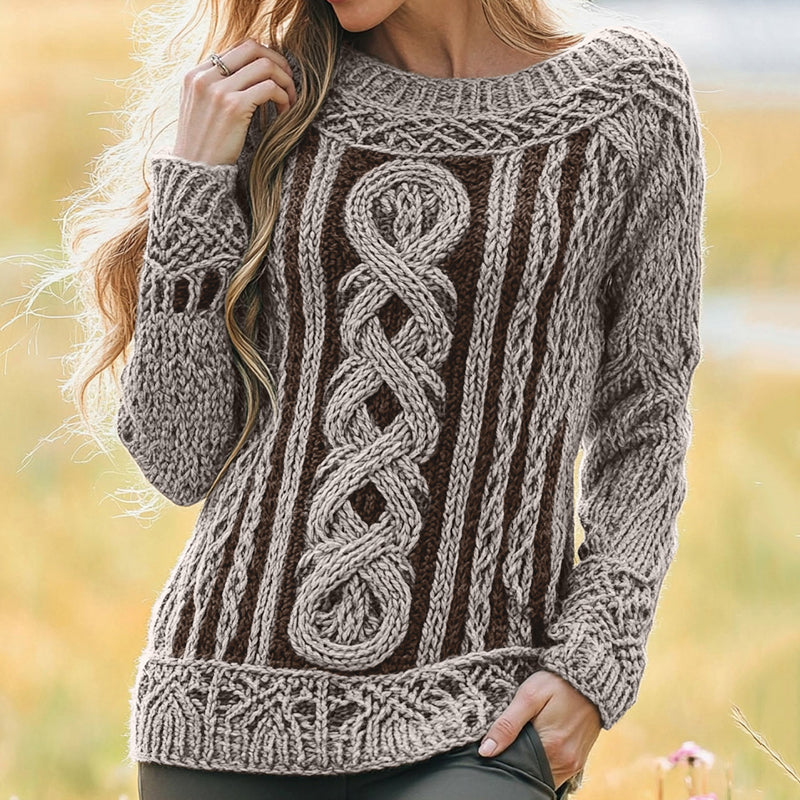 Timeless Vintage Style Jumper