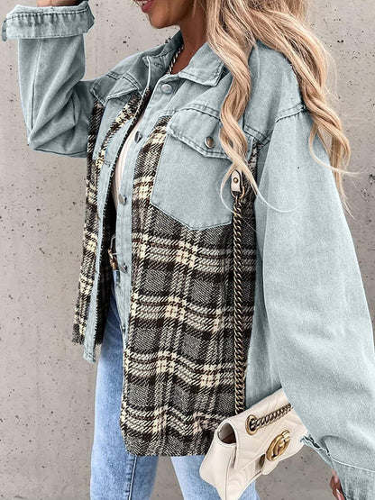 LM | Vintage flannel jacket for women