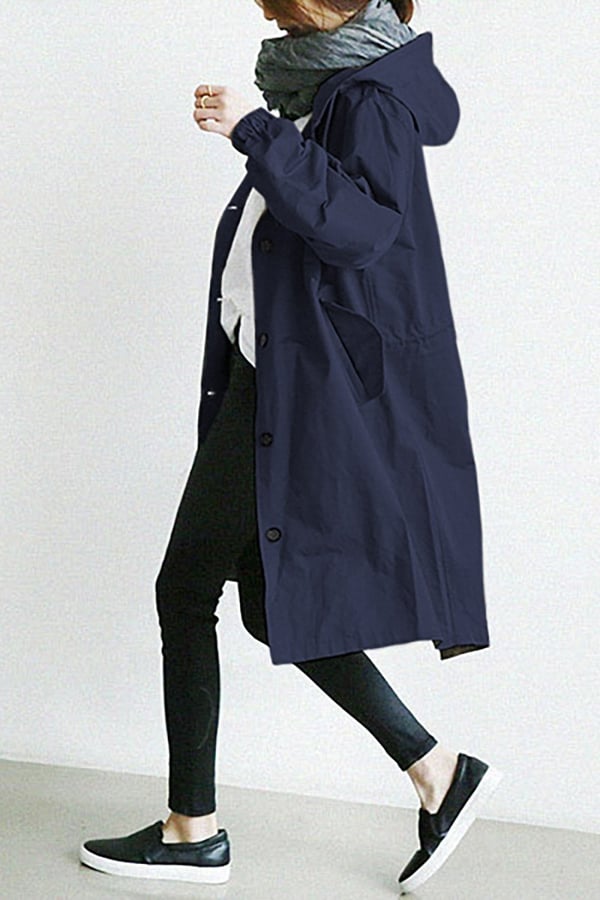 LM | Waterproof hooded jacket for women