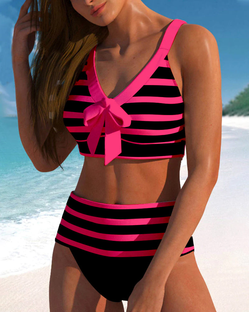 LM | Elegant colorful summer bikini