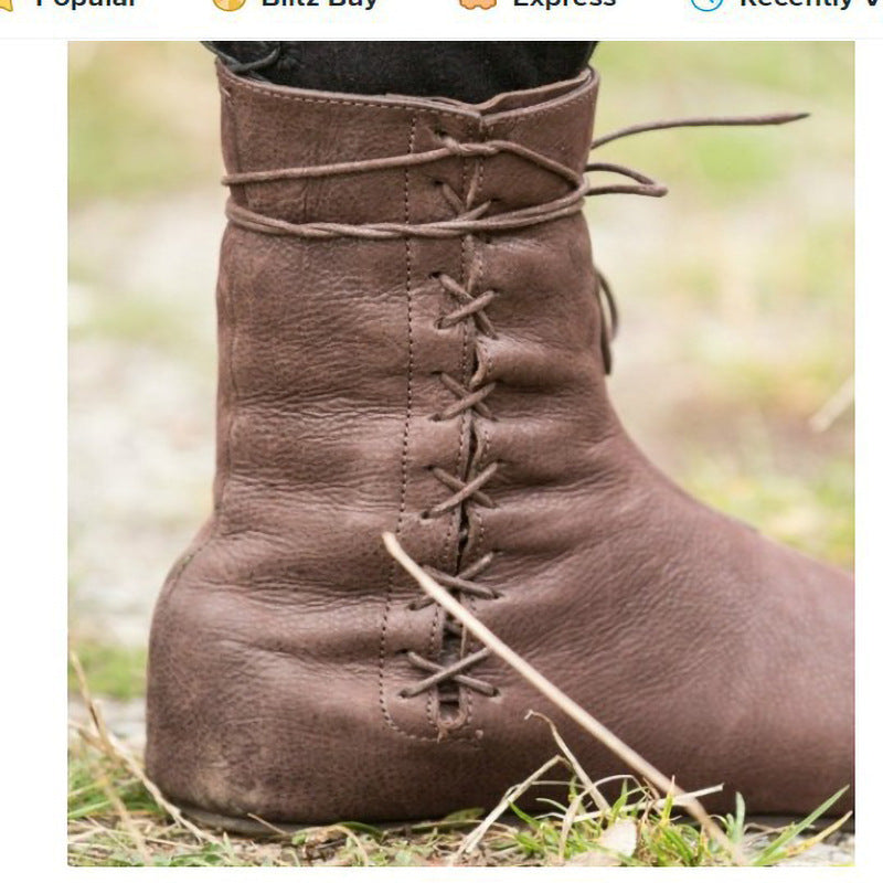 Vintage Inspired Orthopedic Boots