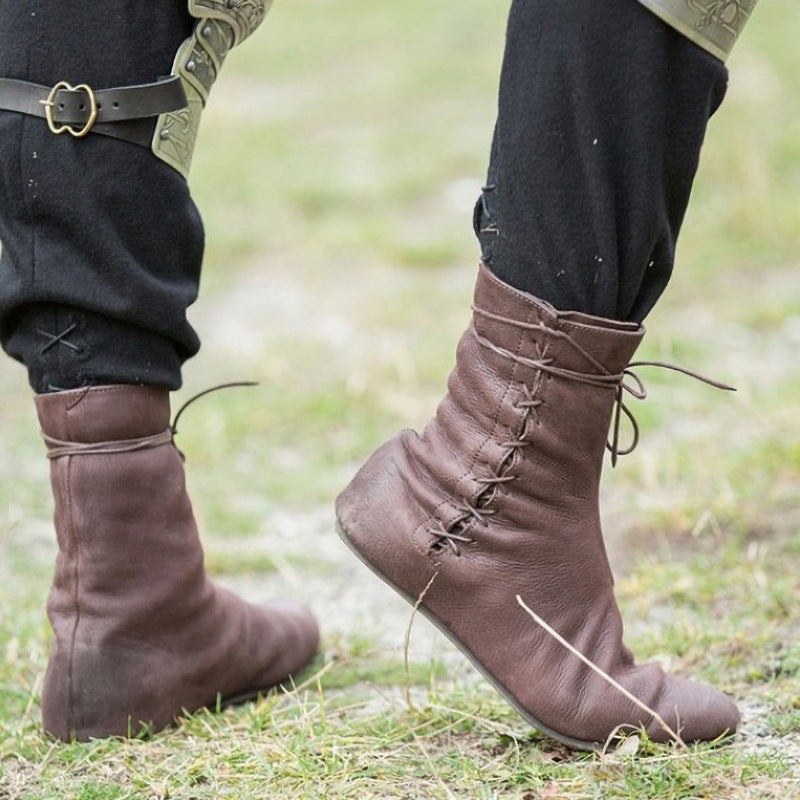 Vintage Inspired Orthopedic Boots