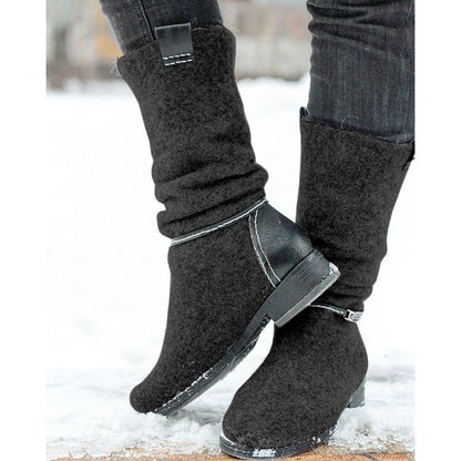Chic Orthopedic Boots with Unique Design