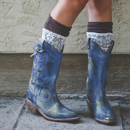 Vintage Inspired Orthopedic Boots