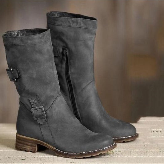 Classic Orthopedic Boots with Timeless Style