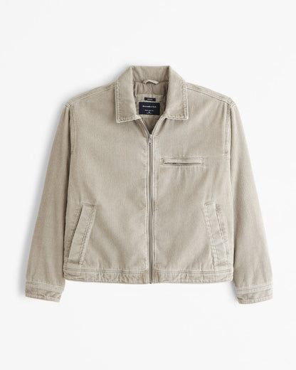 LM | Short zip-off work jacket