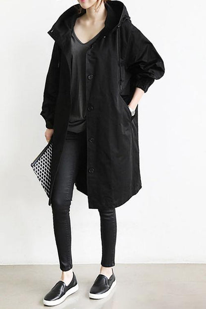 LM | Waterproof hooded jacket for women