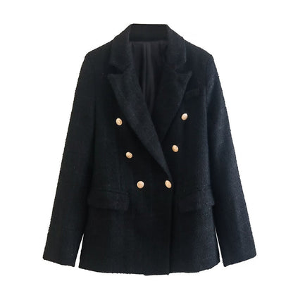 LM | Double-breasted blazer for women