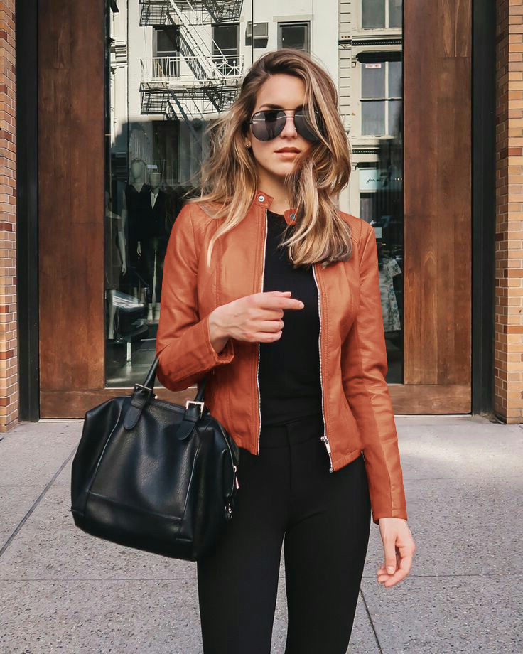 LM | Elegant zip jacket for women