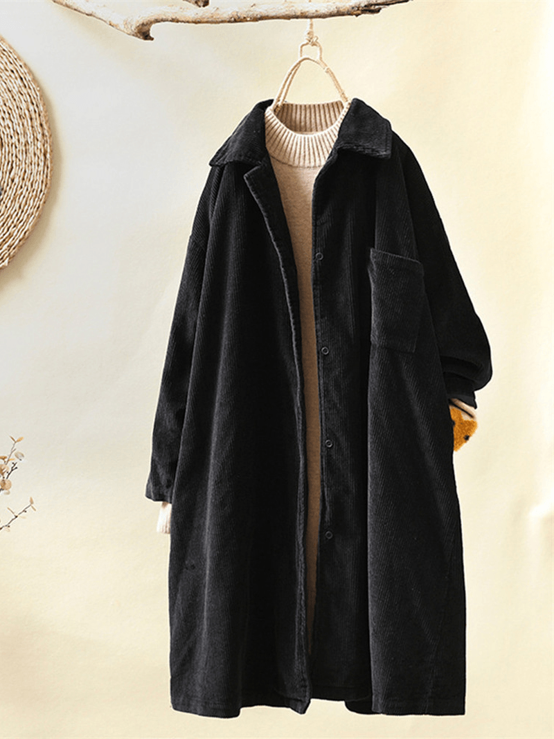 LM | Oversized corduroy jacket