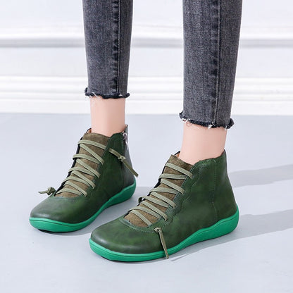 Vintage Inspired Orthopedic Boots