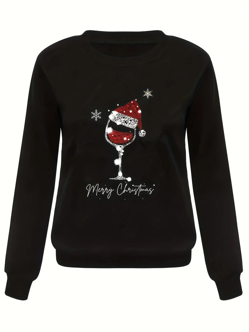 LM | MW - Festive sweatshirt with Christmas magic