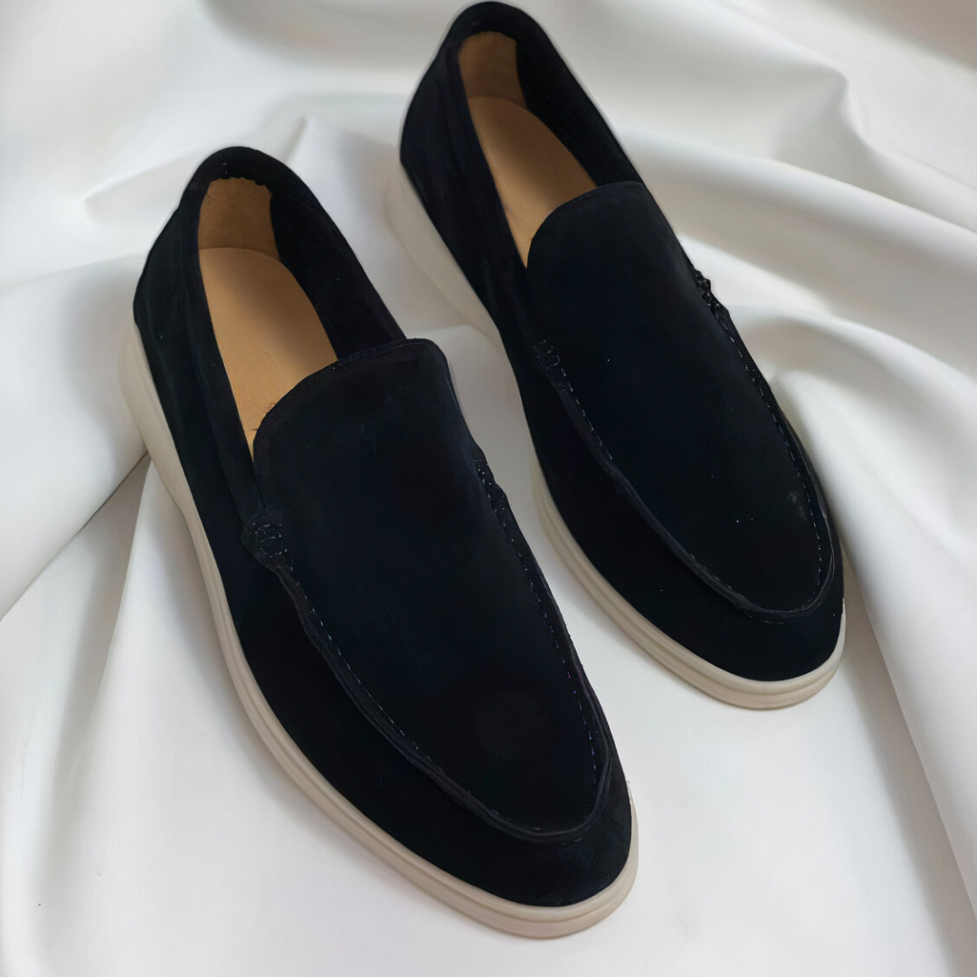 LM | Men's casual shoes suede loafer slip on