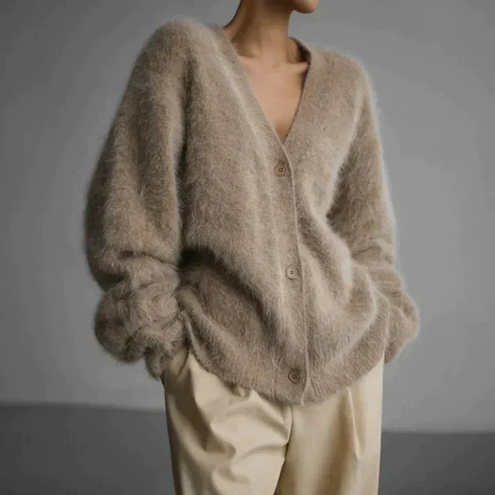 LM | Cashmere couture cardigan