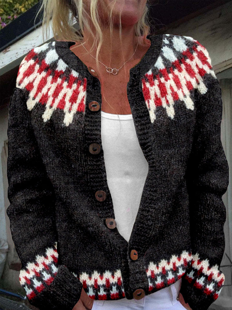 Timeless Vintage Style Cardigan