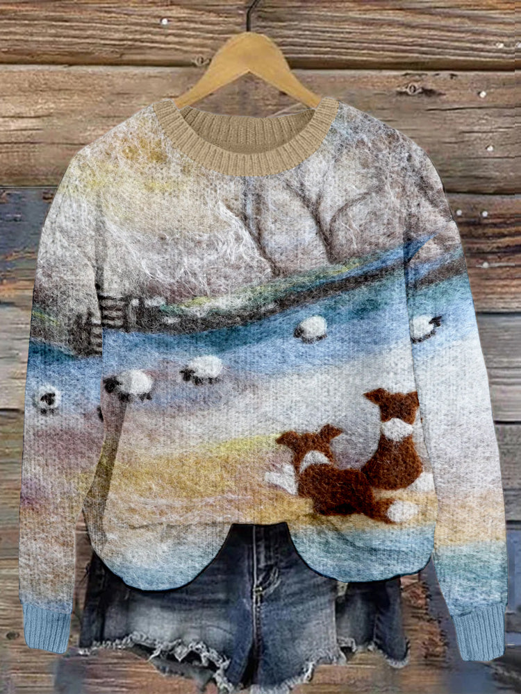 Timeless Vintage Style Jumper