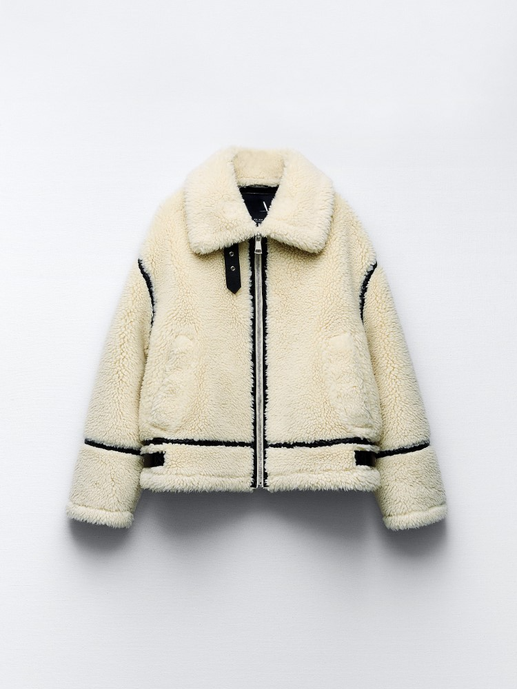 LM | teddy fall coat
