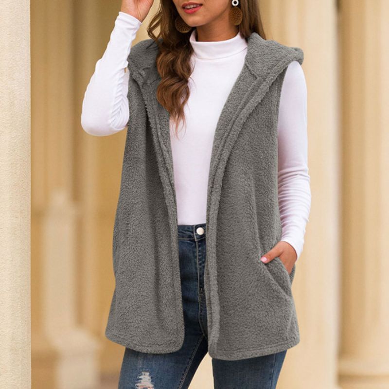 LM | Sleeveless fleece jacket