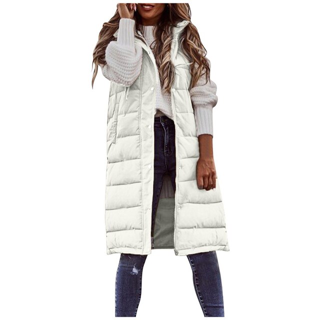 LM | Quilted vest with hood Bodywarmer