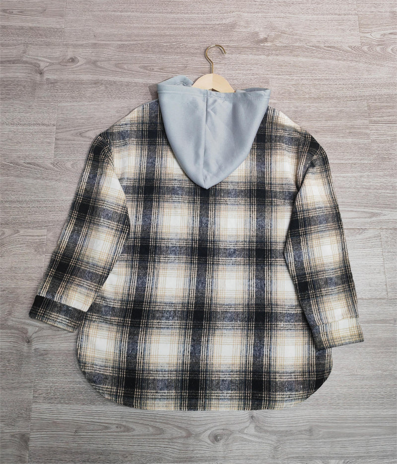 LM | Comfortable long-sleeved patchwork sweatshirt