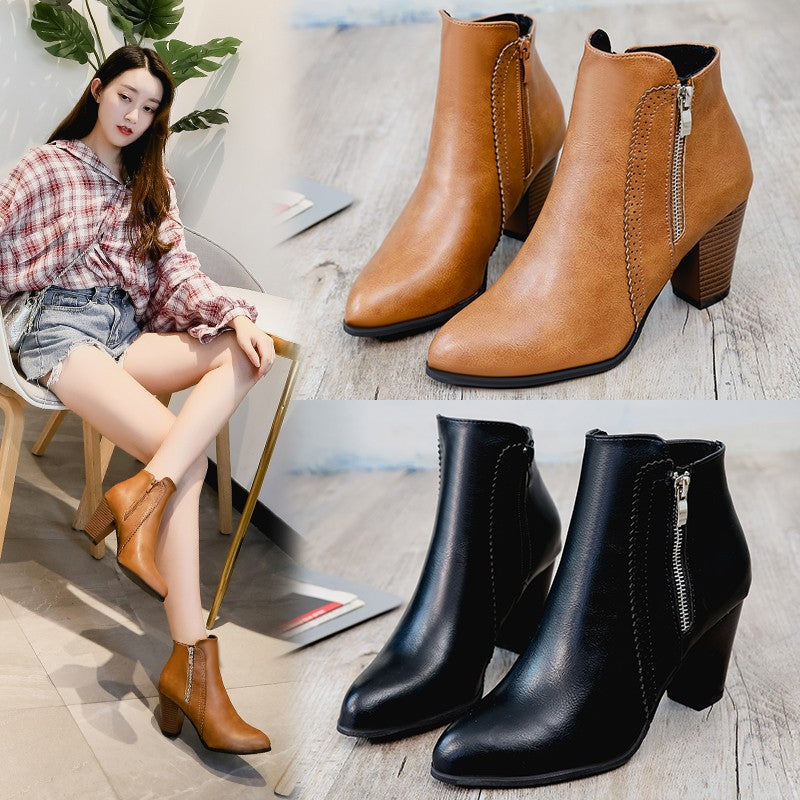 Classic Orthopedic Boots with Timeless Style