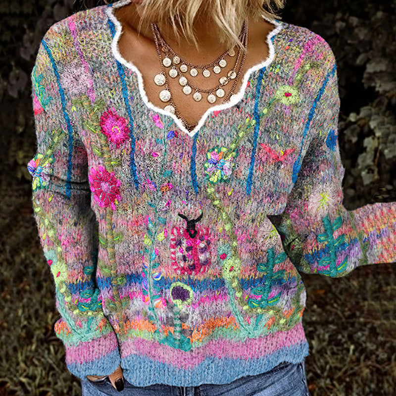 Timeless Vintage Style Jumper