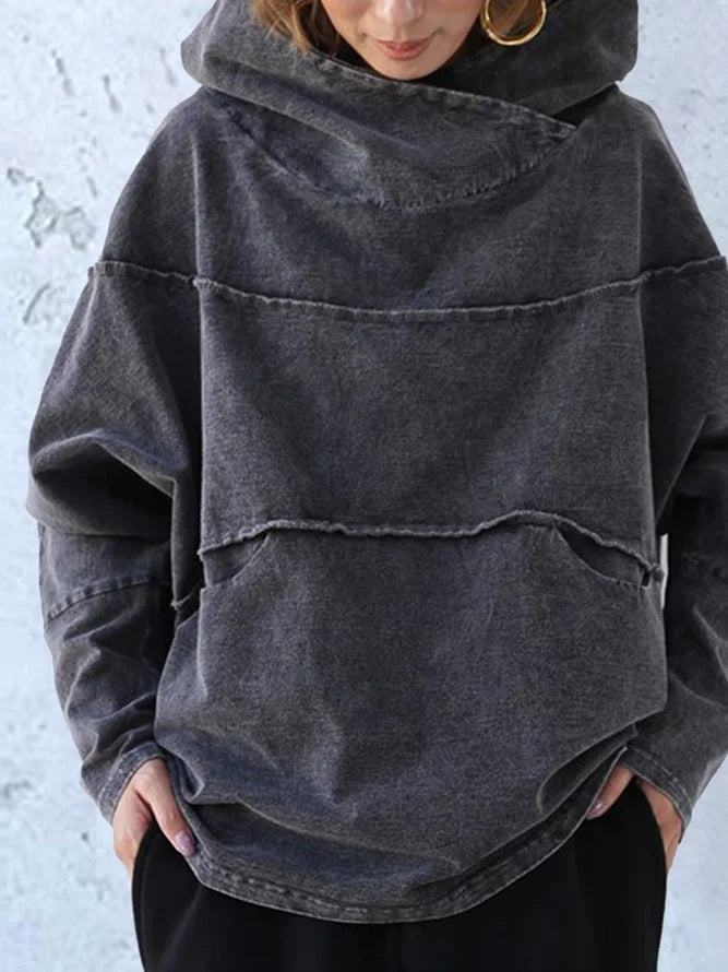 LM | Fashionable loose cotton hoodie