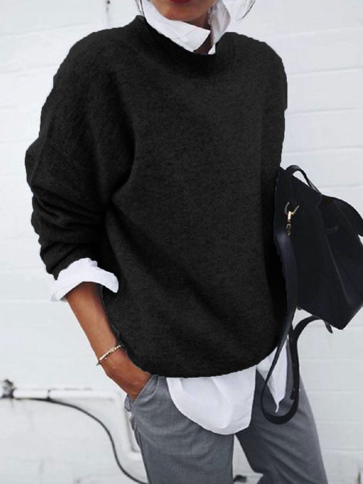 LM | Casual and Effortless Winter Sweater